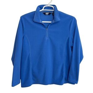 Lands End Quarter Zip Pullover Womens Size XL Armpit Measurement 22”